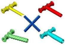 CHEWY TUBES CHEW STIXX COMBO MULTIPLE TEXTURES FOR SENSORY / ORAL