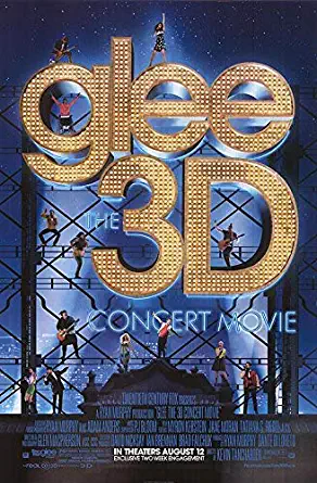 Glee: The 3d Concert - Authentic Original 27x40 Rolled Movie Poster